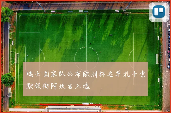 瑞士国家队公布欧洲杯名单扎卡索默领衔阿坎吉入选